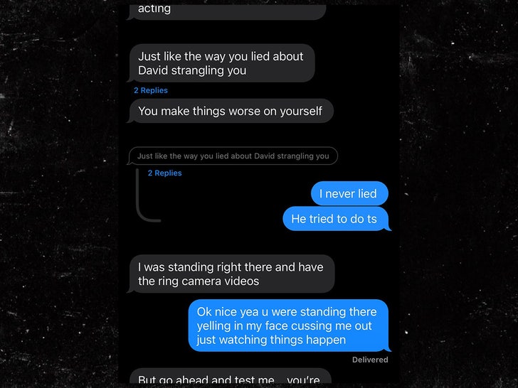 Jace Evans texts instagram 1