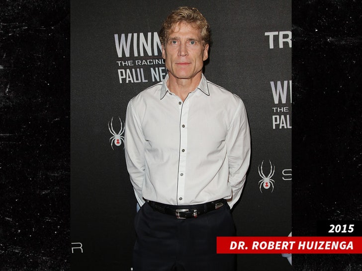 Dr. Robert Huizenga sub getty swipe