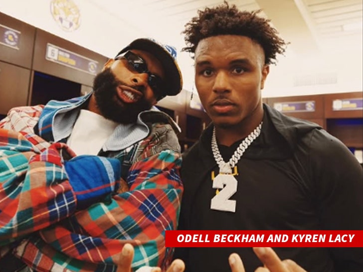 Odell Beckham and Kyren Lacy insta 1