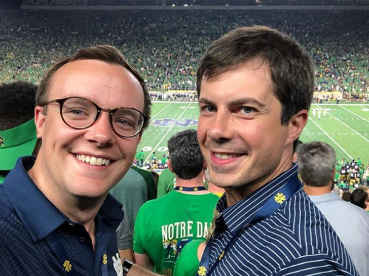 de3ed3071b6d558c89dd49bc98d26353_md Pete and Chaz Buttigieg