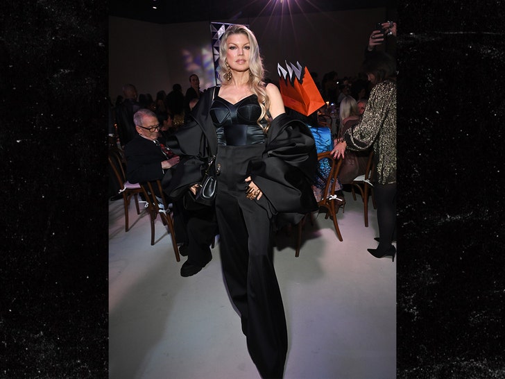 Fergie at the Fashion Trust US Awards 2025 getty