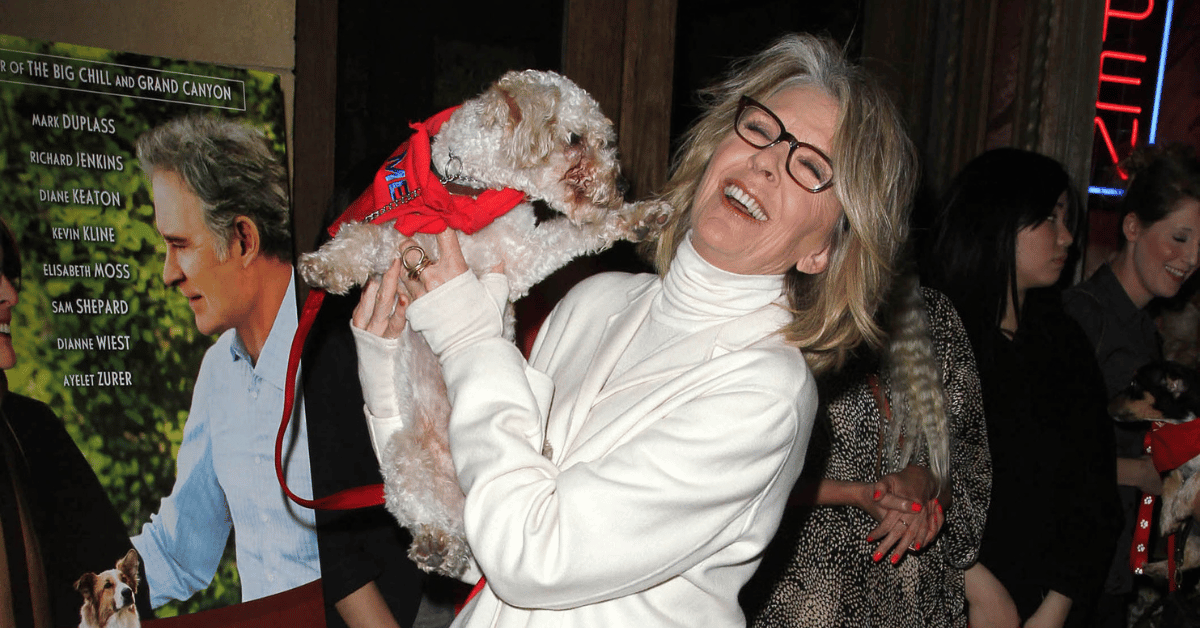diane-keaton-will-leaves-dog-reggie-5-million-1-1760456501186 Photo of Diane Keaton