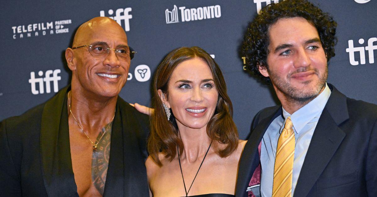 dwayne-johnson-1-1757449881565 Dwayne Johnson, Emily Blunt and Bennie Safdie