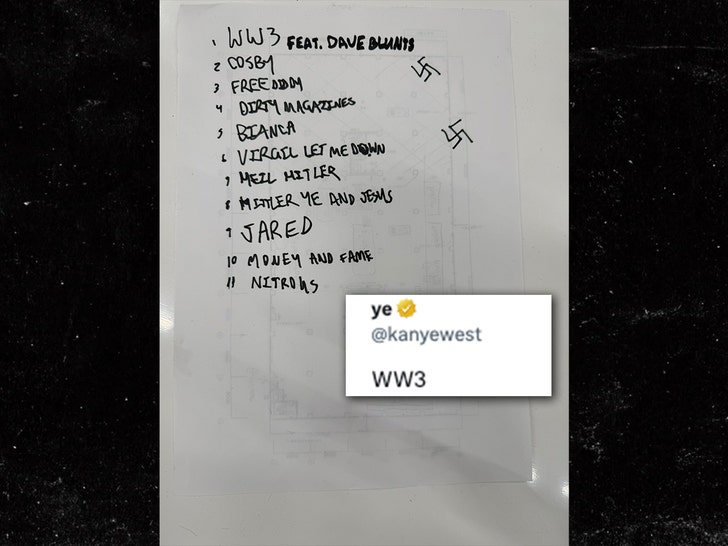 kanye west album track list swastikas x 1