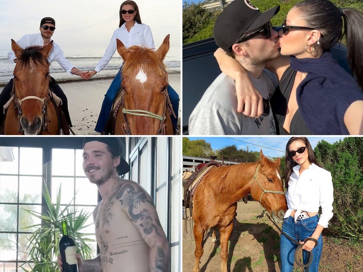 e85a84d88a384484abc14f8436f85f69_md Brooklyn Beckham and Nicola Peltz Beckham's Romantic Santa Barbara Vacay
