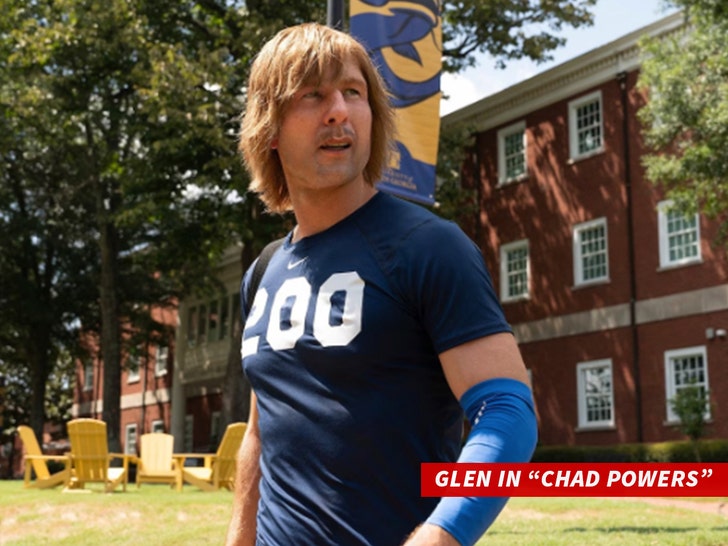 glen powell in chad powers hulu