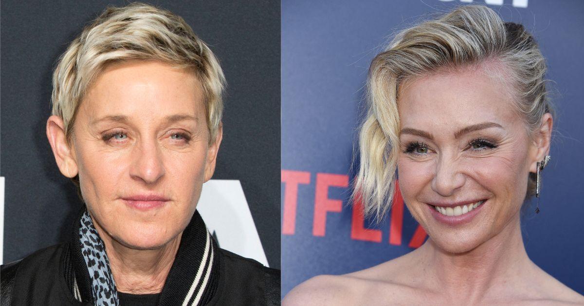 Photo of Ellen DeGeneres, Portia de Rossi