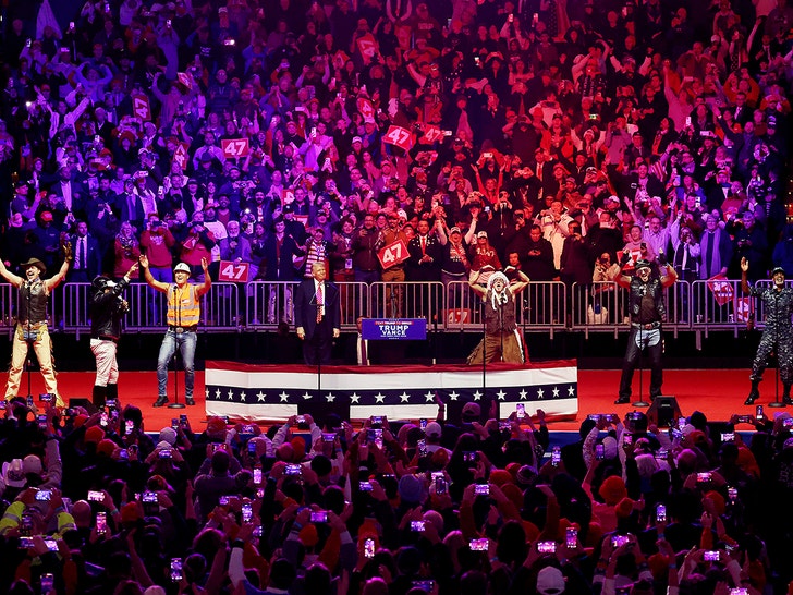 Donald Trump's Victory Rally