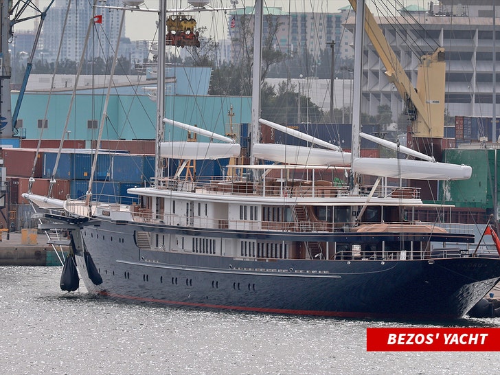 jeff bezos yacht getty 1