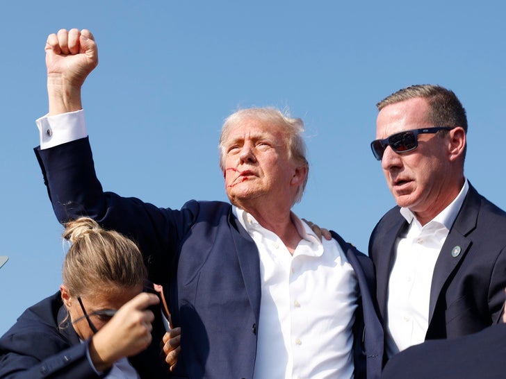Donald Trump Rushed Off Stage at Rally After Shooting