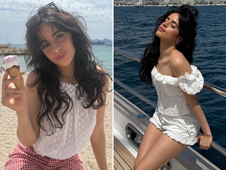 f919709a1e63407c87f3bbbf97e5cd3e_md Camila Cabello Seas The Day On Yacht In Cannes, France