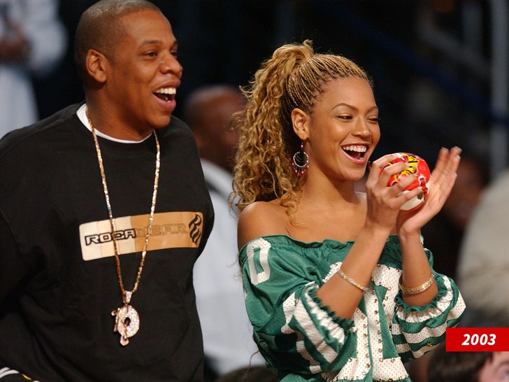 beyonce and jay z tina knowles 2003 getty 2