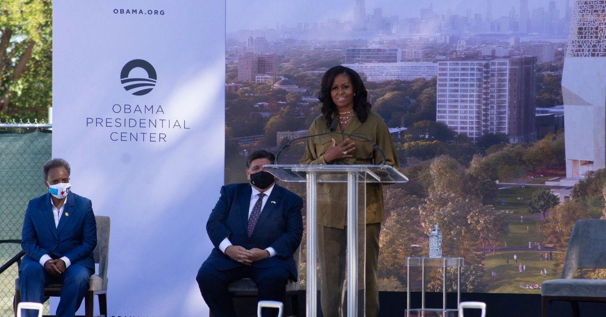 george-clooney-larry-david-battle-barack-obama-hollywood-buzz-1-1754299095591 According to the Obama Foundation, the $800 million library will open in 2026 'once the weather lifts.'
