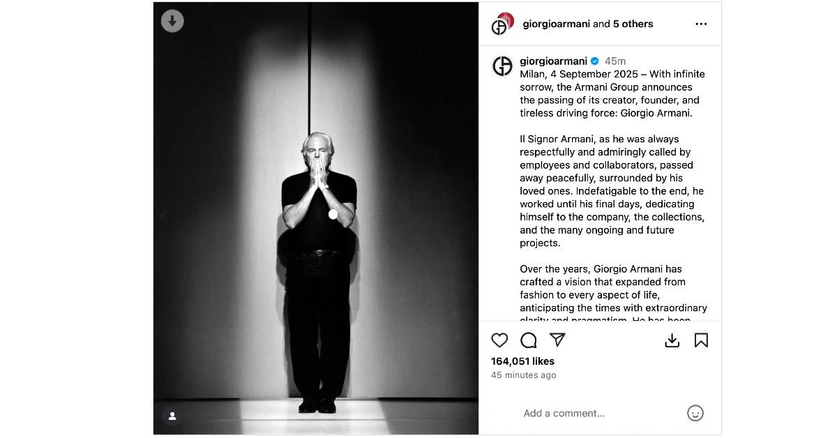 giorgio-armani-is-dead-instagram-post-1756997185305 Instagram post