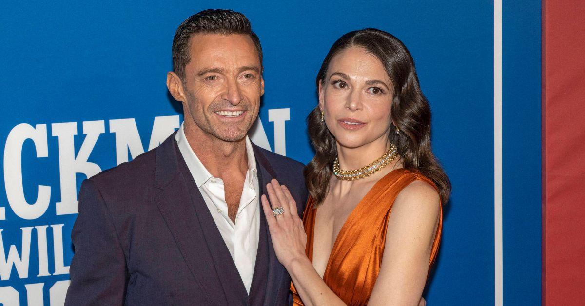 Photo of Hugh Jackman and Sutton Foster