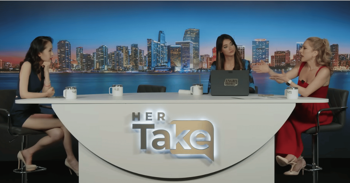 jillian-michaels-quits-talk-show-on-air-after-clash-with-liberal-guest-1758834442972 Photo of Lindy Li, Amy Dangerfield and Ana Kasparian