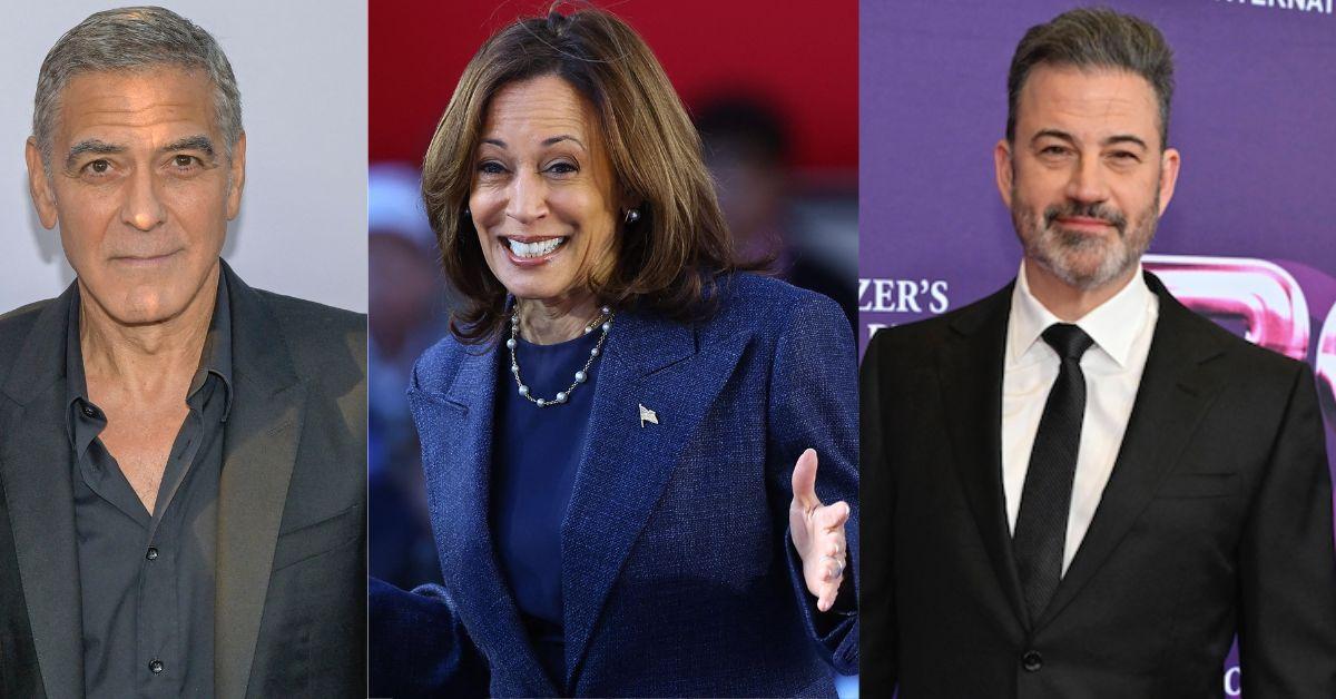 George Clooney's failed Kamala Harris campaign reportedly inspired Hollywood's push for Jimmy Kimmel.
