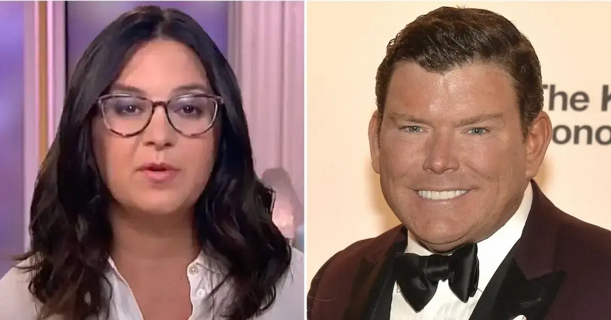 john-dickerson-quits-cbs-bari-weiss-brett-baier-1761591480735 Split photo of Bari Weiss, Bret Baier
