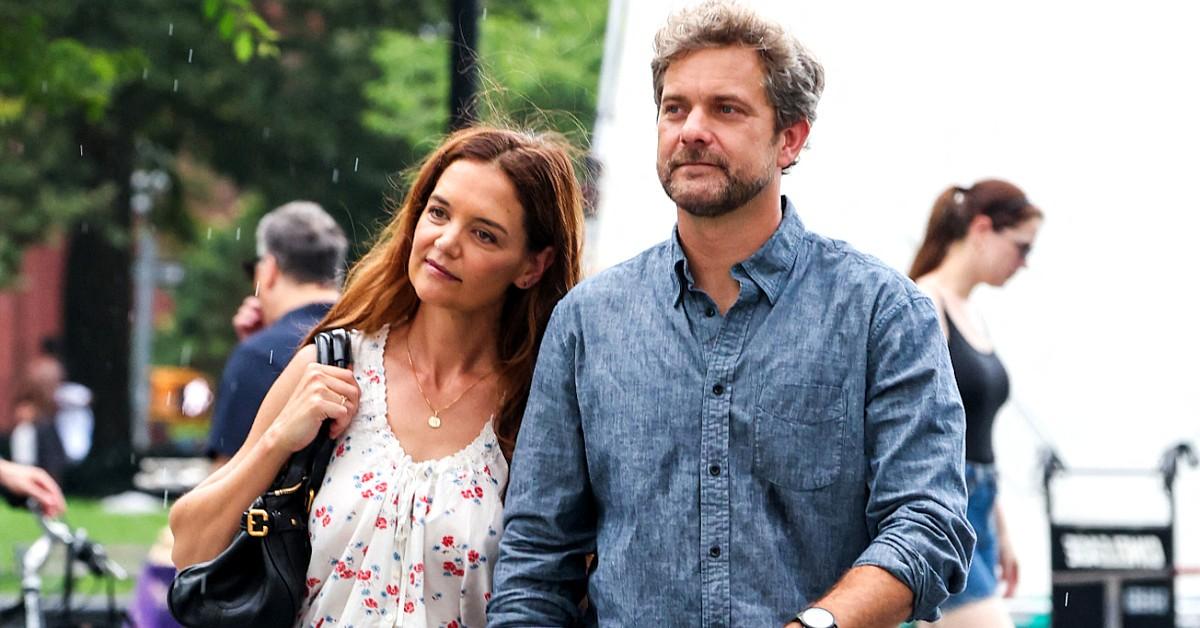 photo of Katie Holmes and Joshua Jackson