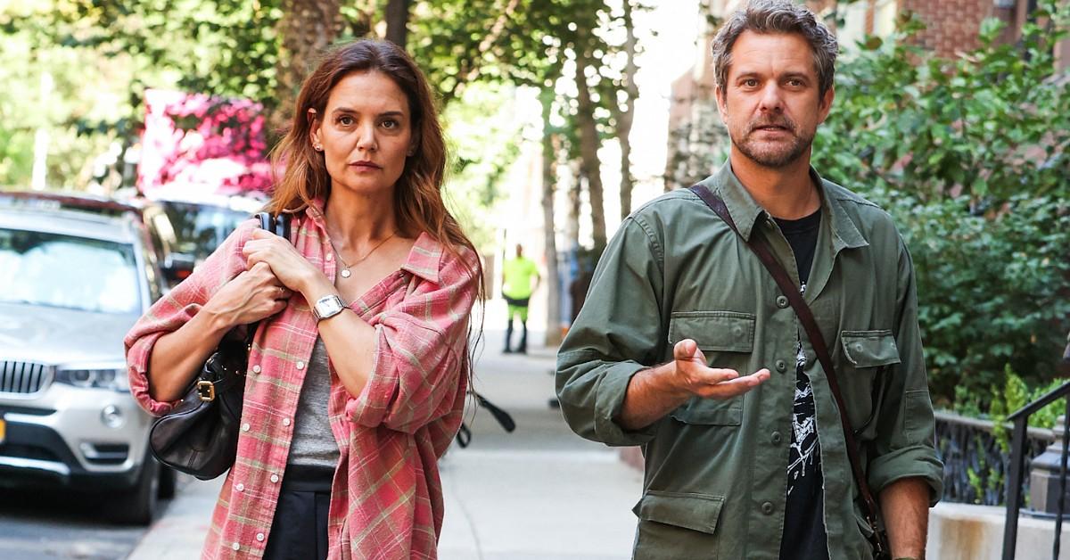 photo of Katie Holmes and Joshua Jackson