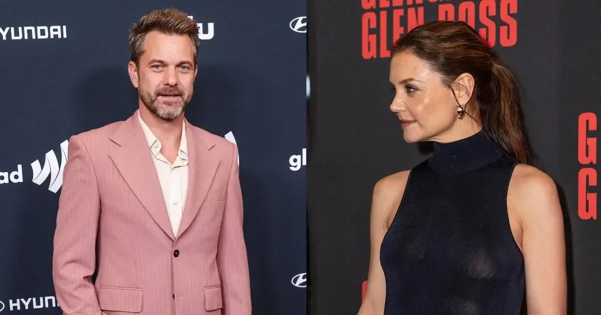 photo of Katie Holmes and Joshua Jackson