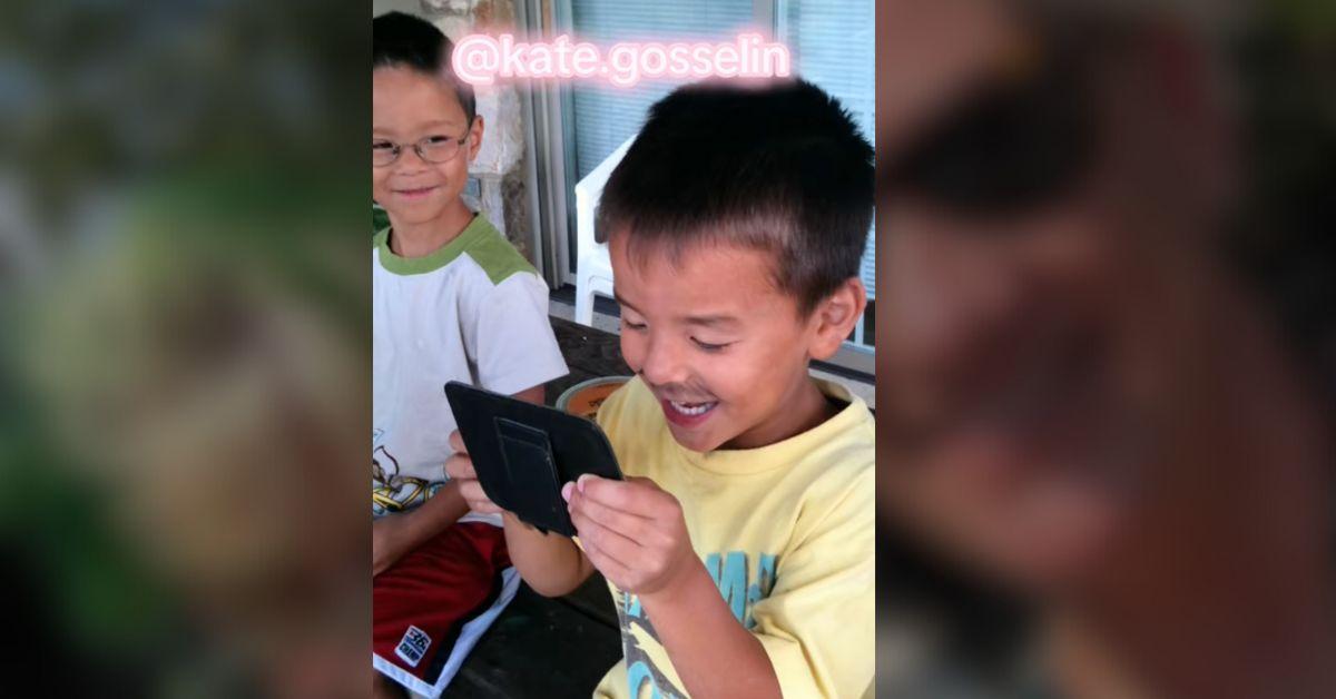 kate-gosselin-shares-rare-pics-of-kids-during-childhood-1754932800706 Photo of Joel and Collin Gosselin