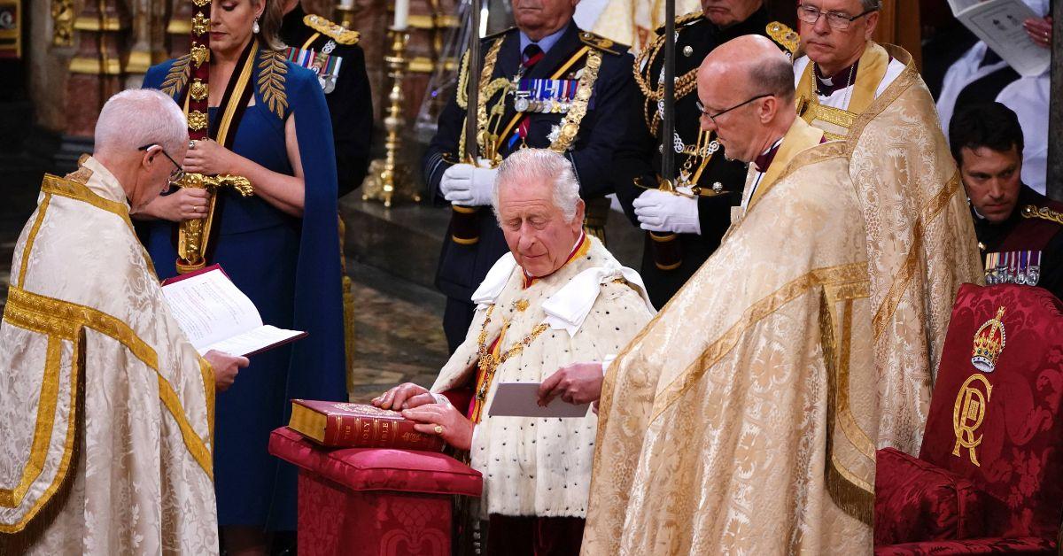 Photo of King Charles' coronation