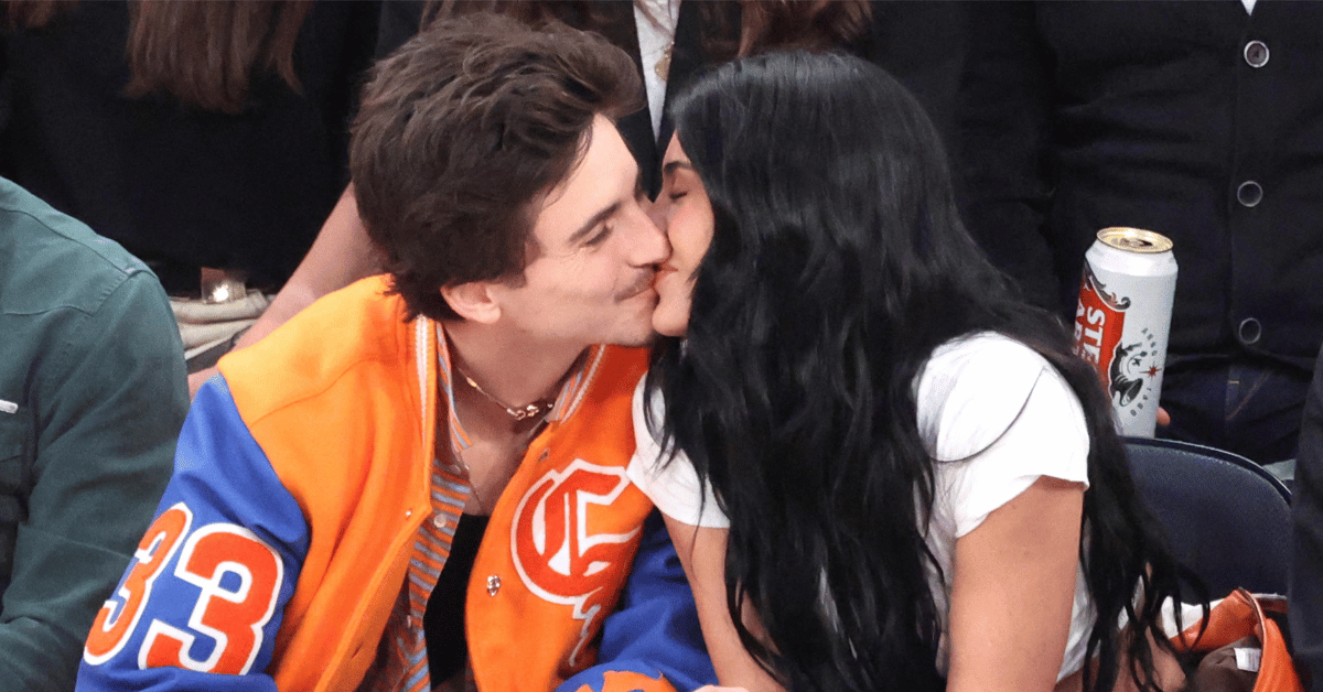 Photo of Kylie Jenner and Timothée Chalamet