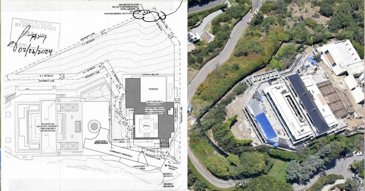 lebron-james-mansion-property-plans-1761662272694 The two homes have separate building permits.