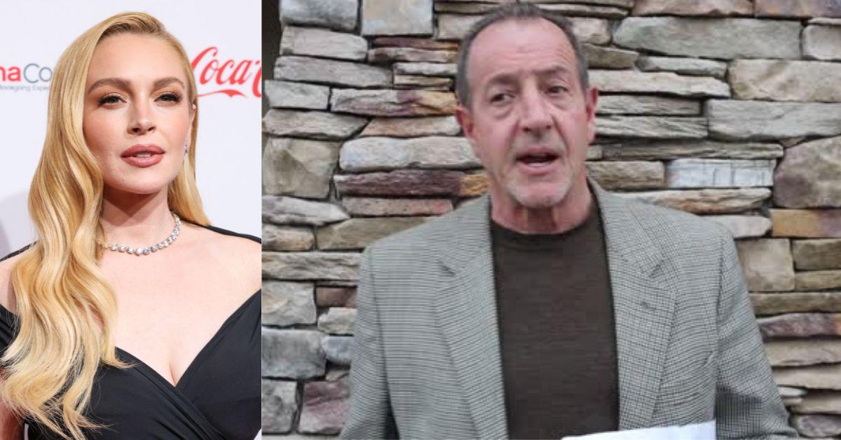 An insider said Lindsay Lohan has completely cut herself off from father Michael Lohan's chaos.