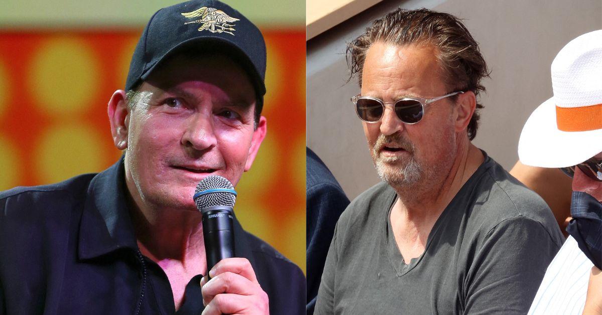 Charlie Sheen reportedly suspected Matthew Perry was not sober in the months before his death.