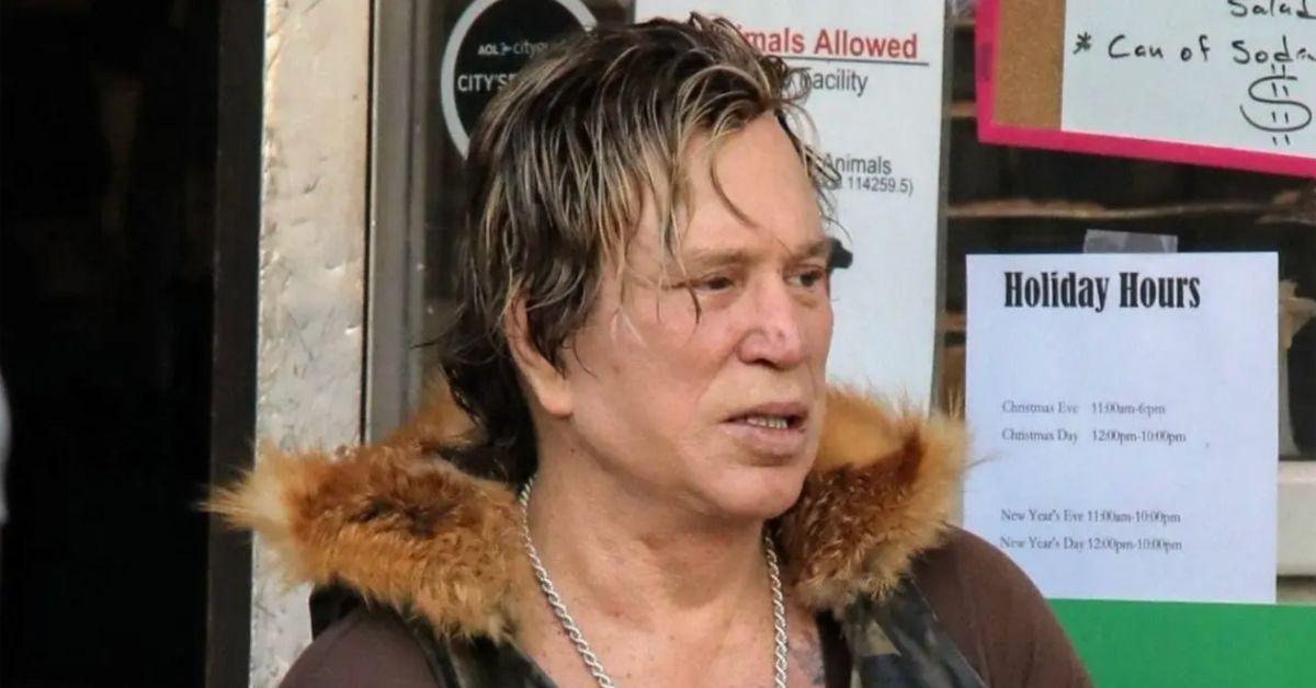mickey rourke pay check slashed celebrity big brother exit jojo siwa chris hughes