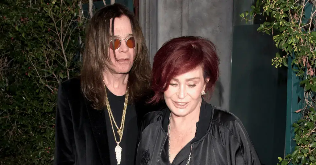 Photo of Ozzy and Sharon Osbourne
