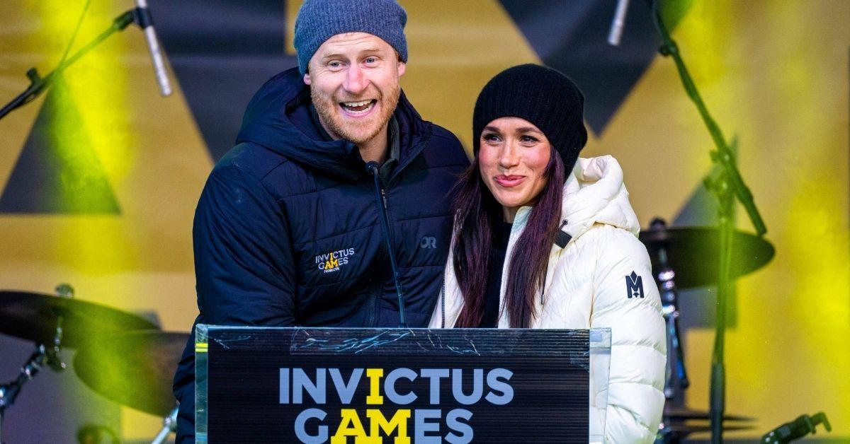 Photo of Prince Harry and Meghan Marke