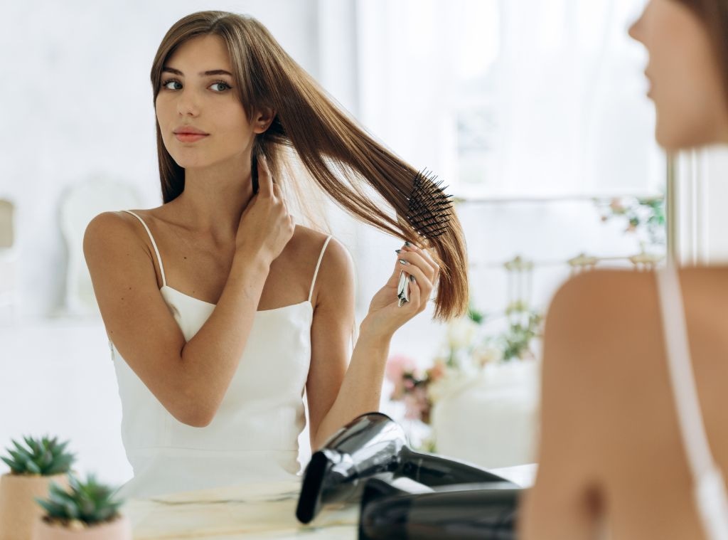 shop - frizz free hair - hero image