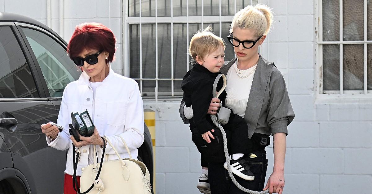 sharon osborne kelly osborne out la