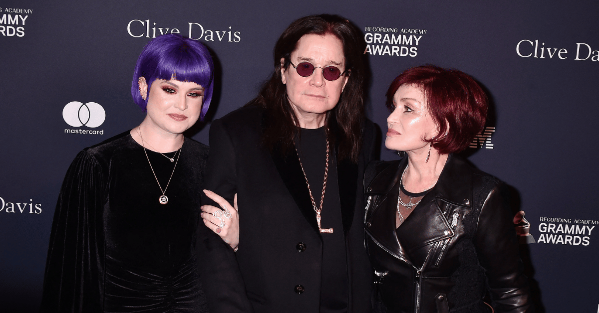Photo of Ozzy, Sharon and Kelly Osbourne