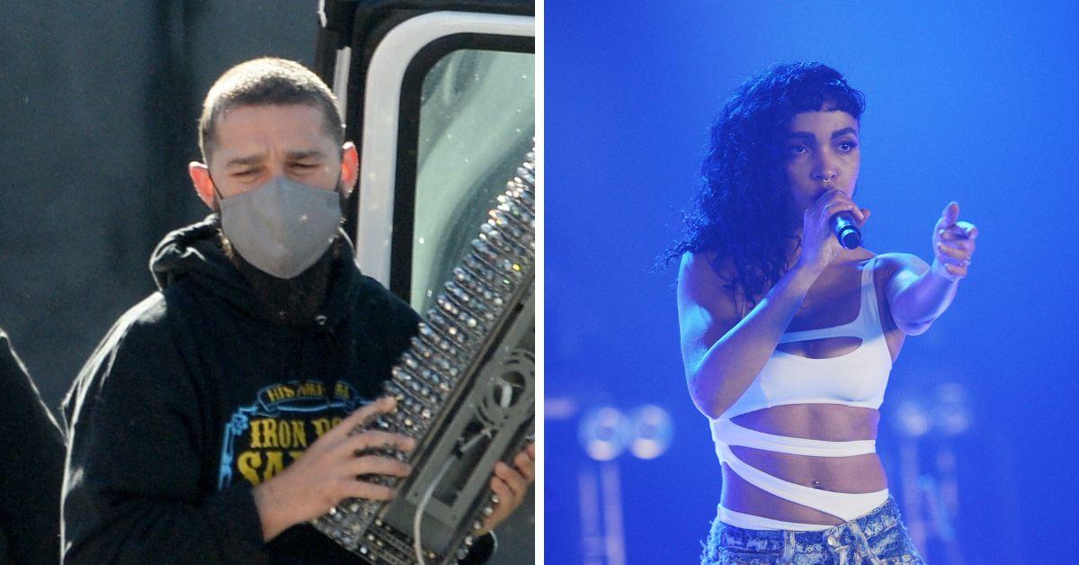 Photo of Shia LaBeouf, FKA Twigs