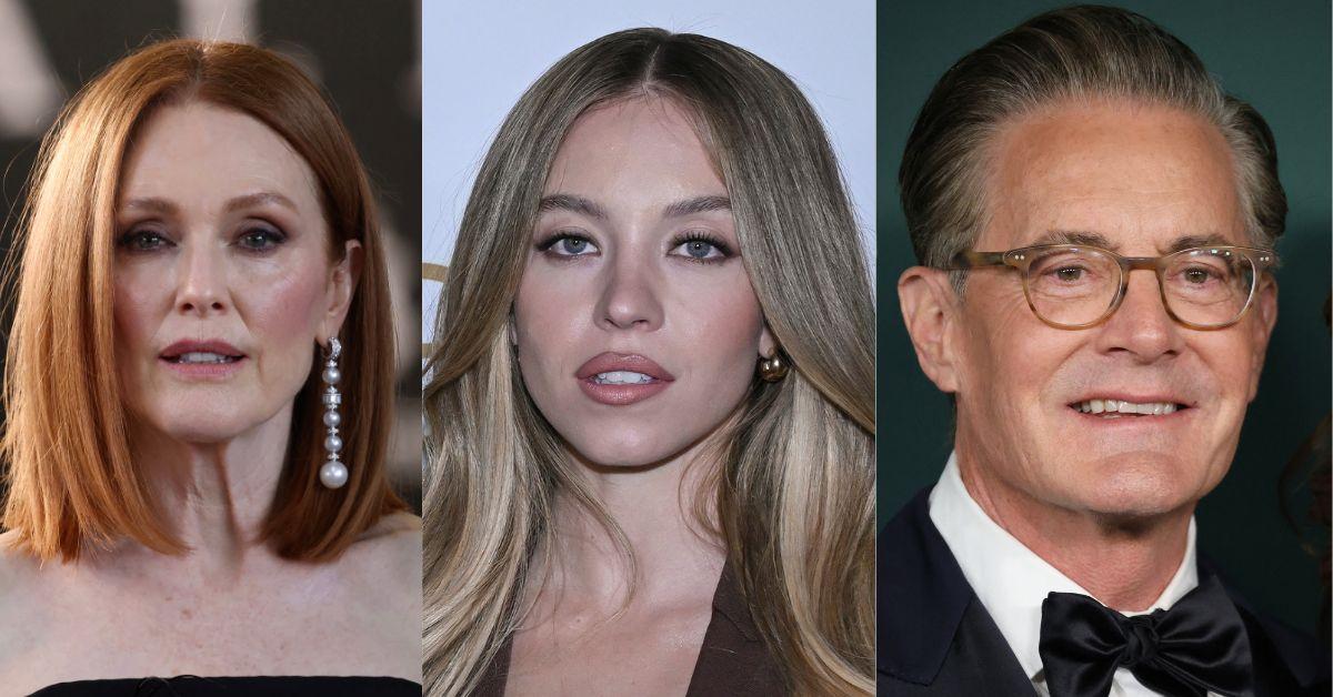 Julianne Moore and Kyle MacLachlan join Sweeney in the upcoming drama 'Echo Valley.'