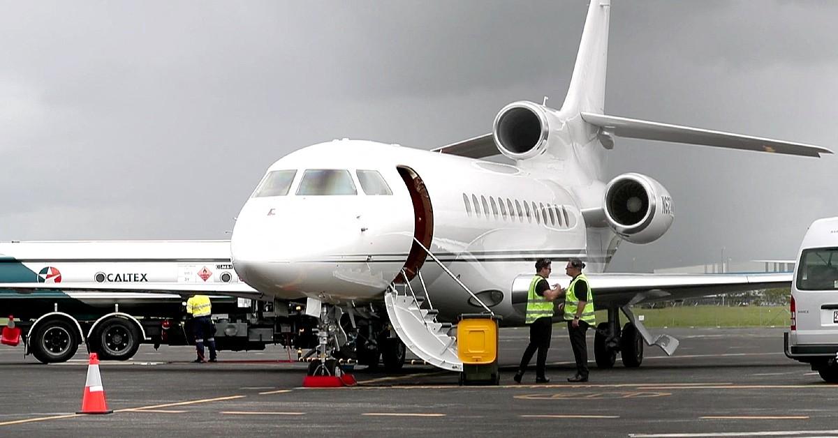 taylor-swift-private-jet-broken6-1760729410616 Swift's private jet (not pictured) appears to be in the retirement phase.
