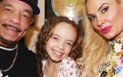 Ice-T and Coco Austin’s Daughter Chanel Debuts Blue Hair on First Day of 4th Grade
