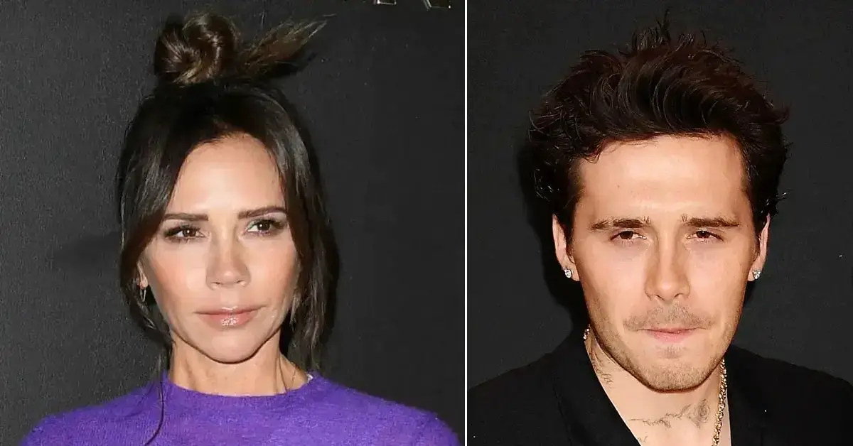 Photo of Victoria Beckham and Brooklyn Beckham