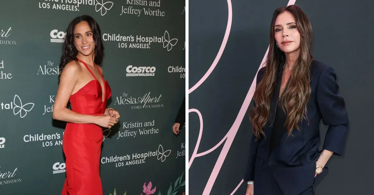 Photo of Meghan Markle and Victoria Beckham