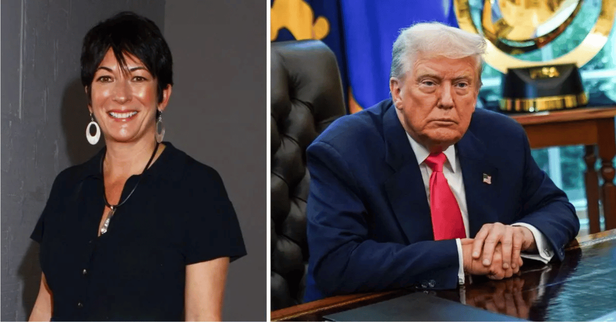 virginia-giuffres-heartbreaking-last-words-about-grave-injustices-revealed-4-1756127016973 Split photo of Ghislaine Maxwell and Donald Trump