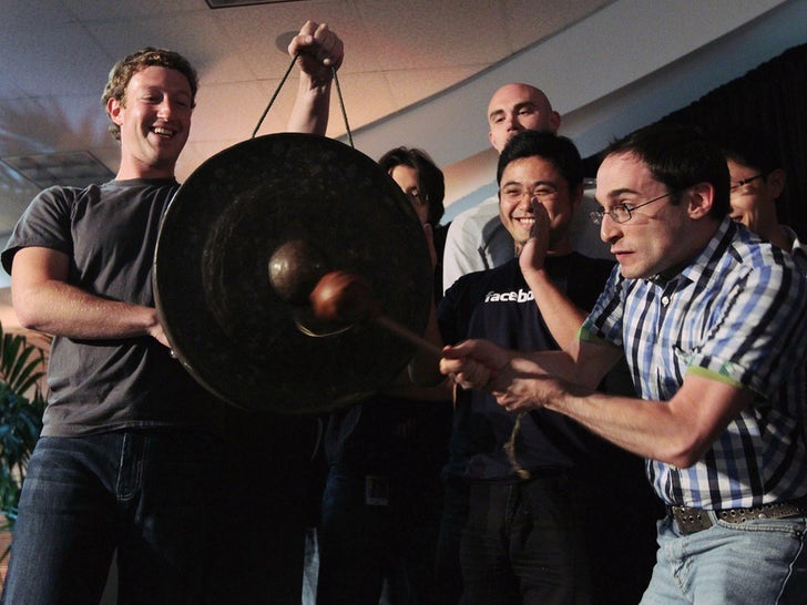 Mark Zuckerberg Hard At Work