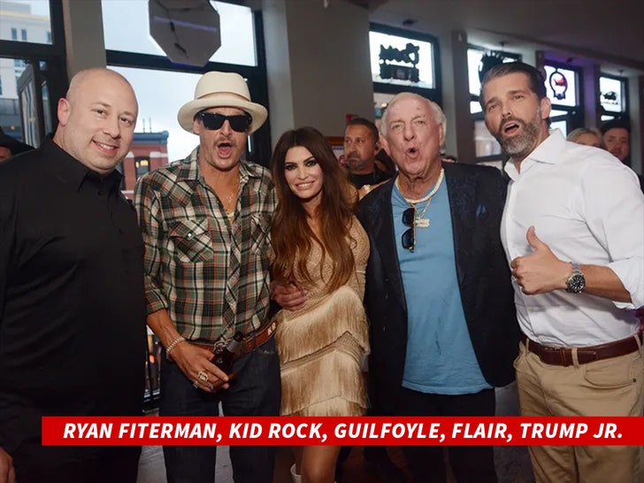 ric flair and kid rock donald trump jr no credit 2