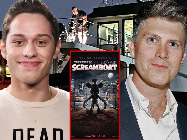 0c208c97d38845d8aaeff771776cb8ae_md Pete Davidson & Colin Jost -- Staten Island Ferry Mickey Screamboat movie