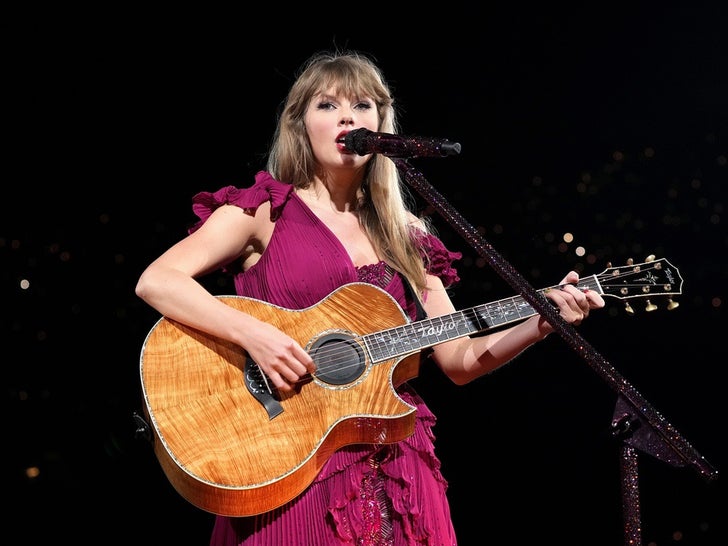 Taylor Swift Performs During 'The Eras Tour'