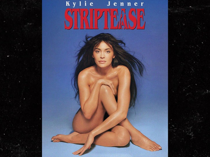 demi moore kylie jenner strip tease