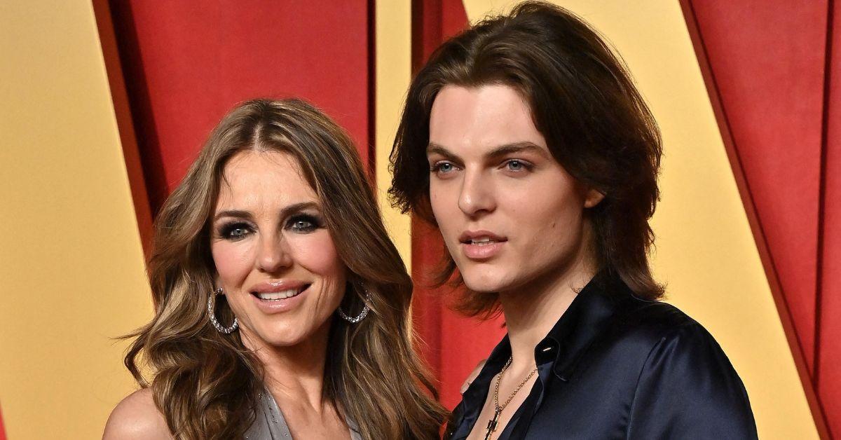 picture of Elizabeth Hurley and Damian Hurley